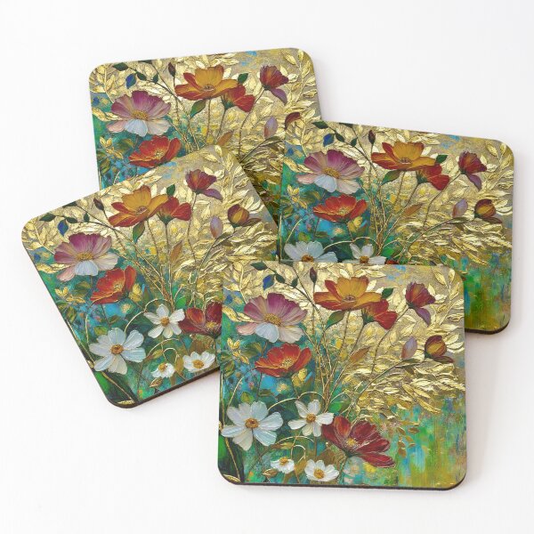 Item preview, Green and Gold in the Garden designed and sold by ©Janis Zroback.