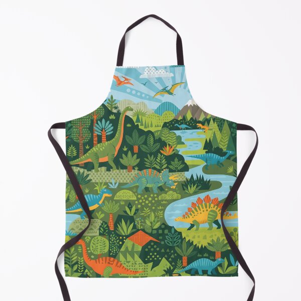 Item preview, Dinosaurs in the jungle. designed and sold by MyHappyArtShop.