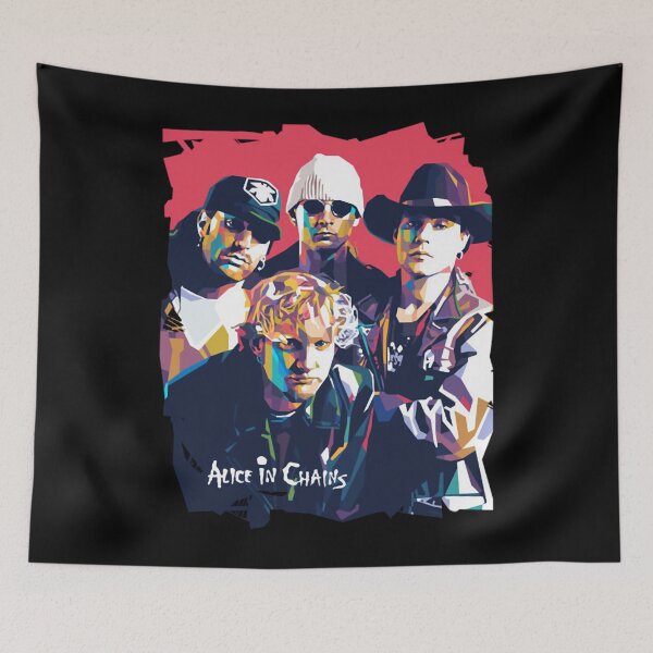 Item preview, Alice in Chains Retro Art designed and sold by goldenwallace.