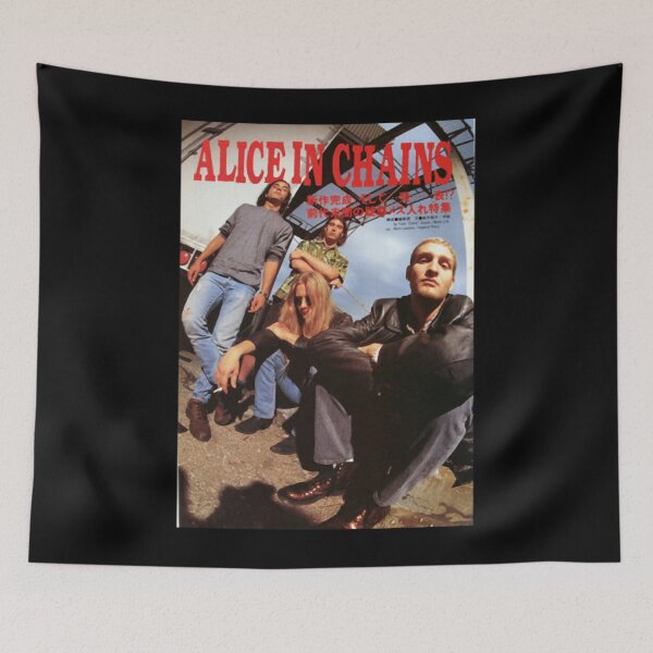 Item preview, Alice in Chains Tour Fanart designed and sold by goldenwallace.