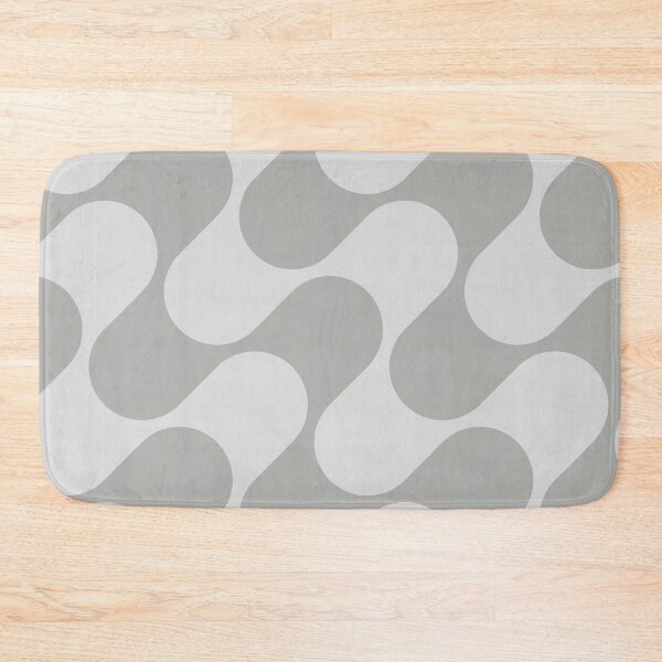 Item preview, Groovy Mod Waves – Abstract Mid-Century Ombre Pattern | Gray designed and sold by Frohyou.