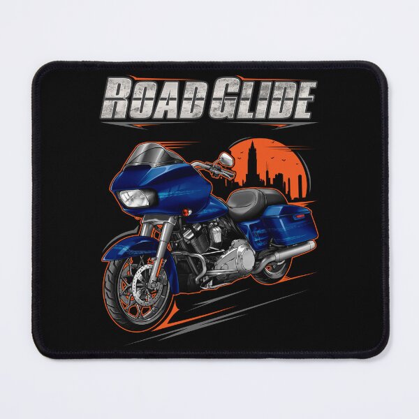 Item preview, Motorcycle Road Glide FLTRX 2019 Blue Max for Motorcycle Riders designed and sold by MotoApparelHub.