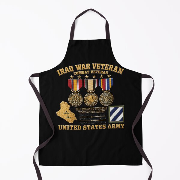Item preview, Army - Iraq War Veteran - 3rd Infantry Division - 3D - Enhanced designed and sold by Military Insignia Products.