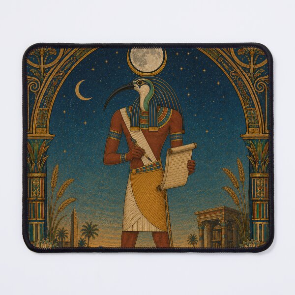 Item preview, Thoth — Egyptian God of Wisdom | Egyptian Revival Art designed and sold by Urbantheseus.