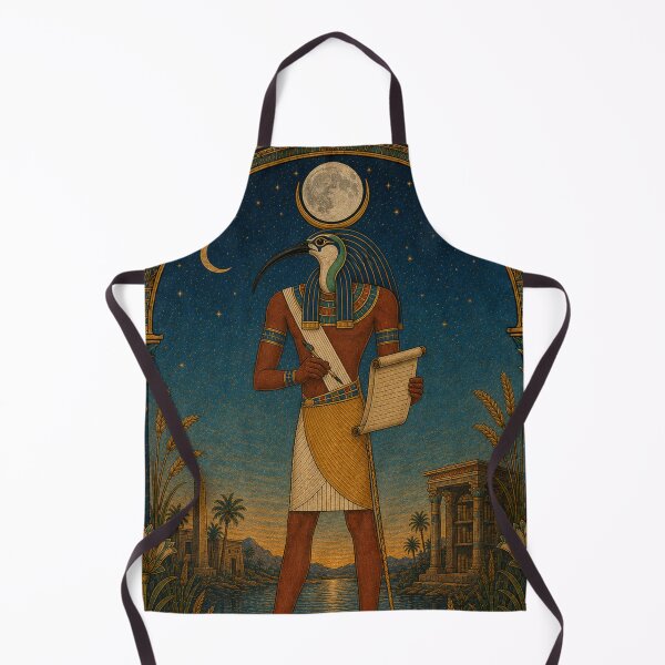 Item preview, Thoth — Egyptian God of Wisdom | Egyptian Revival Art designed and sold by Urbantheseus.