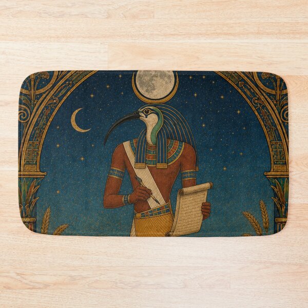 Item preview, Thoth — Egyptian God of Wisdom | Egyptian Revival Art designed and sold by Urbantheseus.