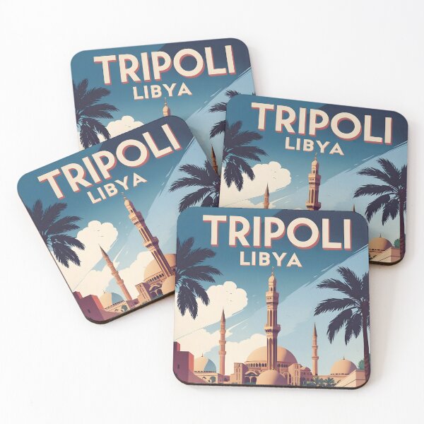 Item preview, Tripoli Libya Vintage Travel Tourism designed and sold by TravelersGems.