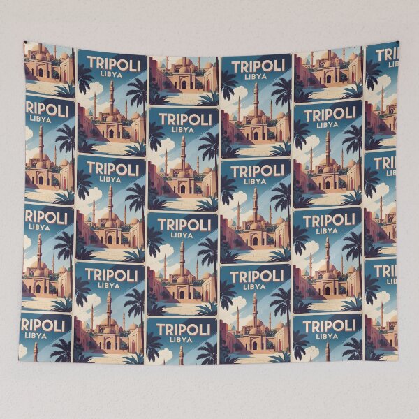 Item preview, Tripoli Libya Vintage Travel Tourism designed and sold by TravelersGems.