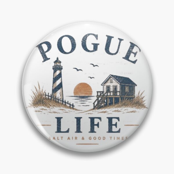 Item preview, Pogue Life – Coastal Sunset Vintage Design designed and sold by WATEKE.