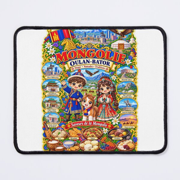 Item preview, Mongolia Ulaanbaatar – Kawaii Trip, Nomadic Culture and Flavors of Mongolia designed and sold by Cifi64.