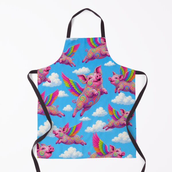 Item preview, Psychedelic Flying Pig designed and sold by cbfineart.