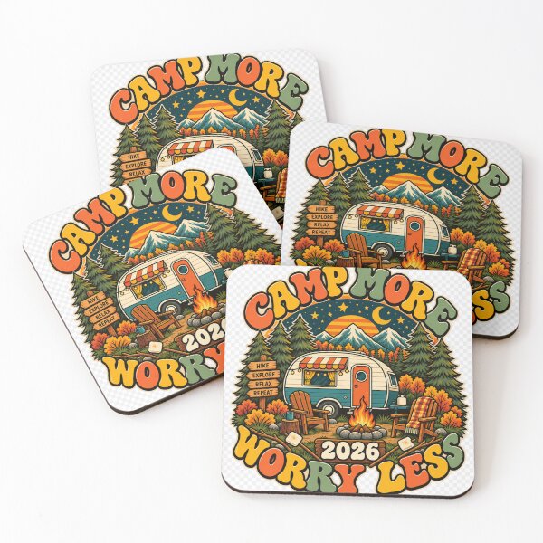 Item preview, Camping crew camp more worry less designed and sold by Drop and wear.