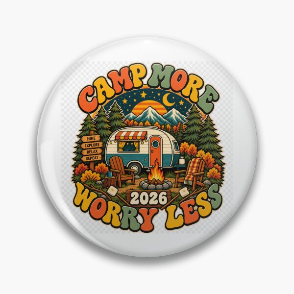 Item preview, Camping crew camp more worry less designed and sold by khalifadahmane.