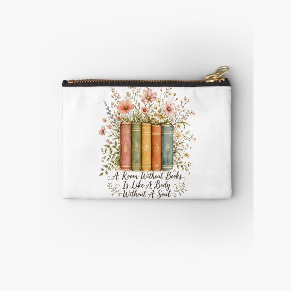 Item preview, No Such Thing As Too Many Books Floral Watercolor Reading Design designed and sold by metalsnak.