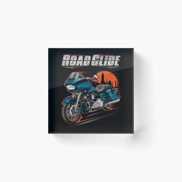 Item preview, Motorcycle Road Glide FLTRX 2020 Tahitian Teal for Motorcycle Riders designed and sold by MotoApparelHub.