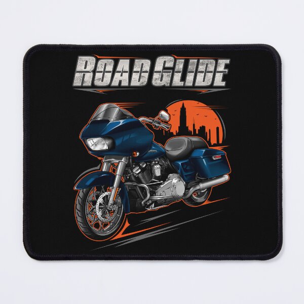 Item preview, Motorcycle Road Glide FLTRX 2022 Reef Blue for Motorcycle Riders designed and sold by MotoApparelHub.