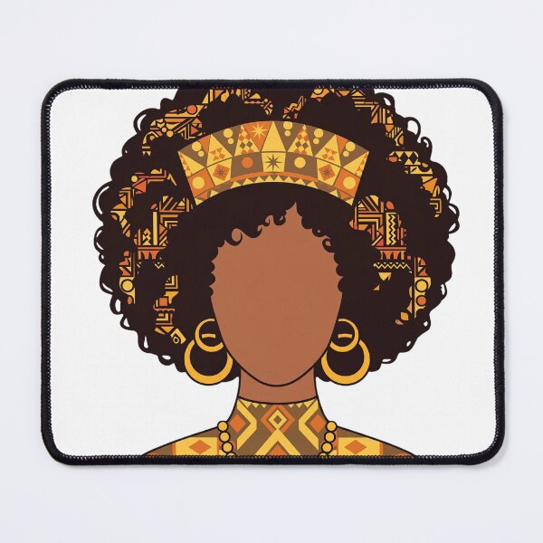Item preview, Afro Queen Culture - Black History Retro Crown | African Heritage Power designed and sold by Khalid lq.