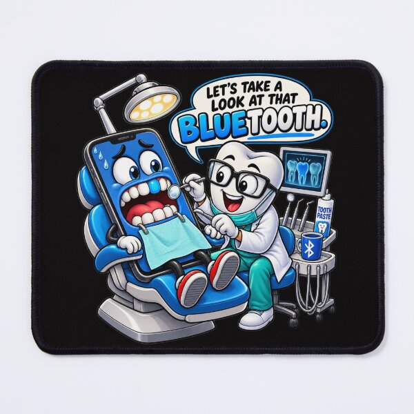 Item preview, Bluetooth Dentist Pun designed and sold by BluntLines.