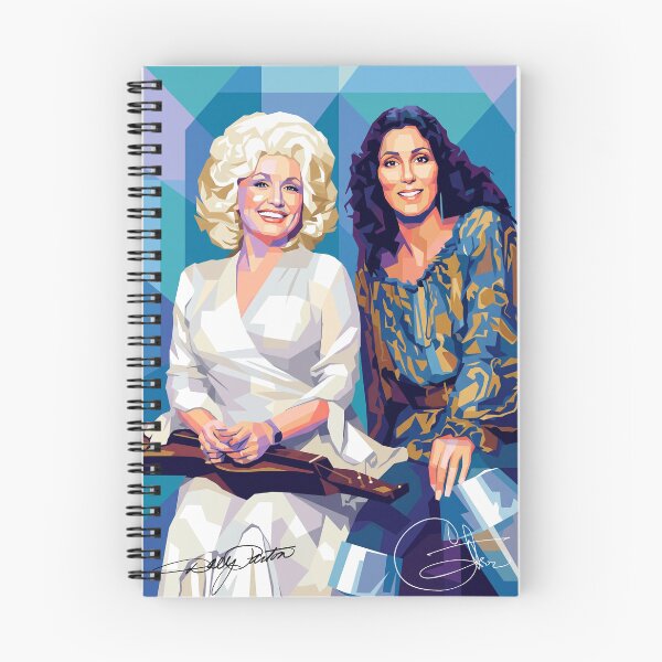 Item preview, Dolly Parton and Cher Pop Art designed and sold by SiksisArt.