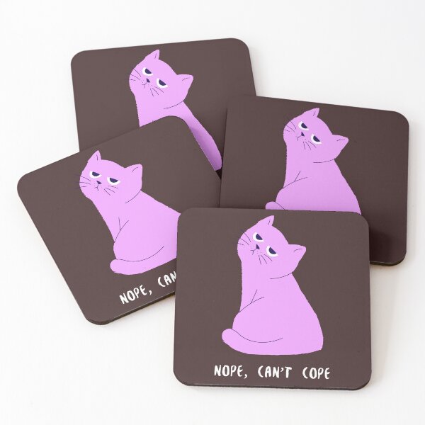 Item preview, Nope, Can't Cope designed and sold by Angie's Page.