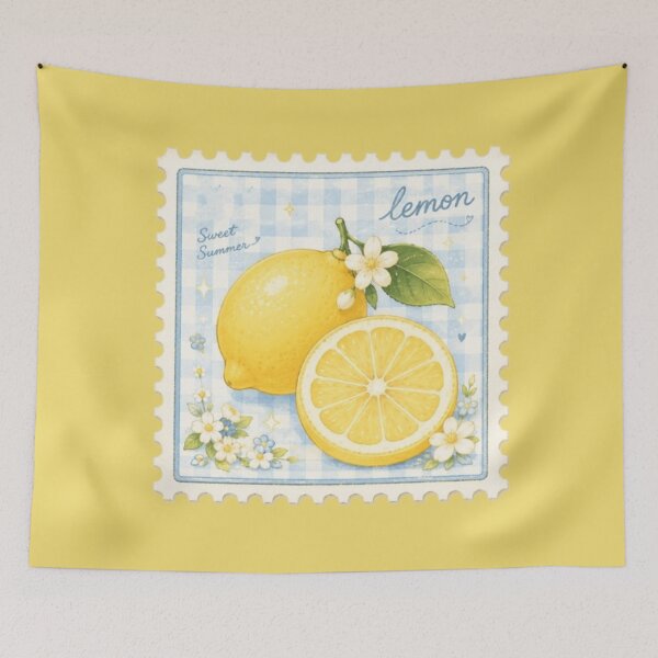 Item preview, Lemon and flowers designed and sold by Thecountess0o0.