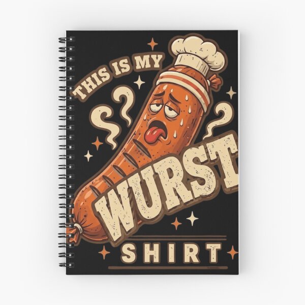 Item preview, This Is My Wurst Shirt Funny Sausage Bratwurst Food Pun designed and sold by haitrieuic96.