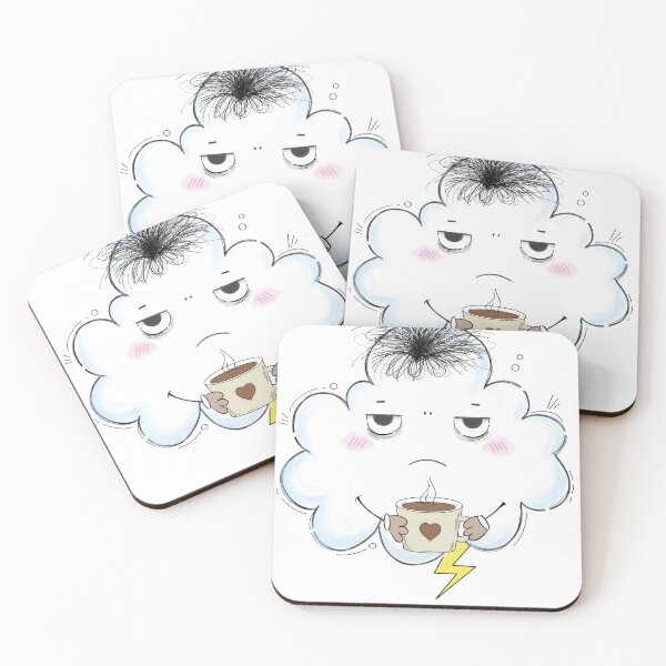 Item preview, Monday Cloud – Hand-drawn Digital Art & Wallpaper designed and sold by MyVisionaryHuez.