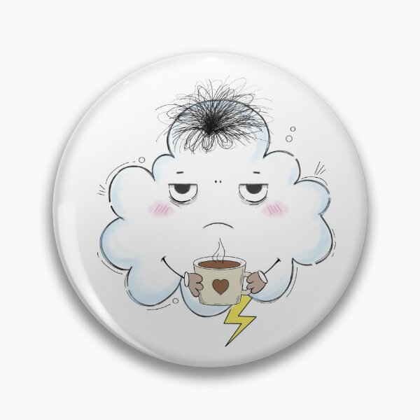 Item preview, Monday Cloud – Hand-drawn Digital Art & Wallpaper designed and sold by MyVisionaryHuez.