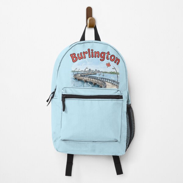 Item preview, Burlington Ontario Canada Cute Color Landscape Skyline designed and sold by HowToCanadian.