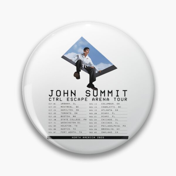 Item preview, John Summit CTRL Escape Arena Tour 2026 Concert designed and sold by RoadhouseRStore.