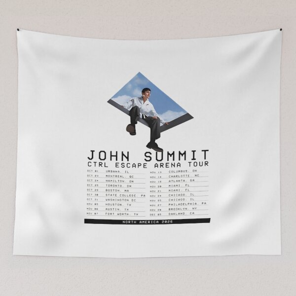 Item preview, John Summit CTRL Escape Arena Tour 2026 Concert designed and sold by RoadhouseRStore.