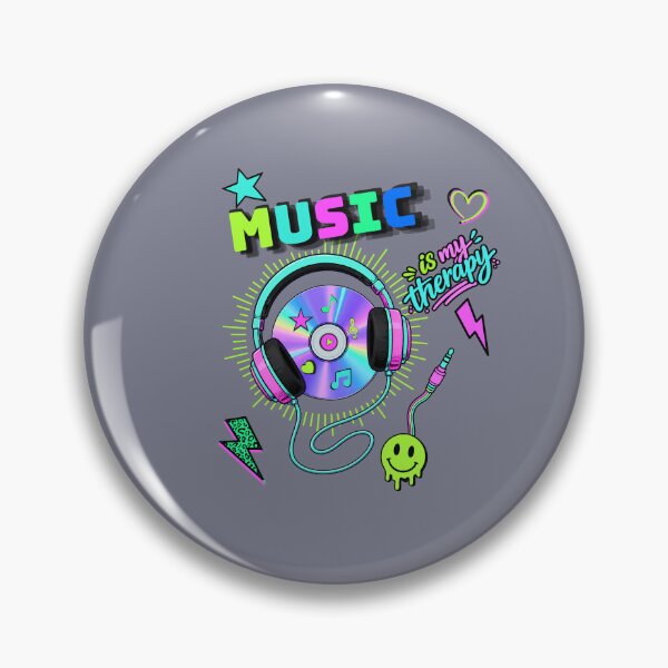 Artikelvorschau, Musik ist meine Therapie – Retro-CD-Kopfhörer entworfen und verkauft von Aimetoi.