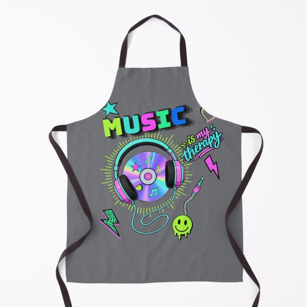 Item preview, Music Is My Therapy – Retro CD Headphones designed and sold by Aimetoi.