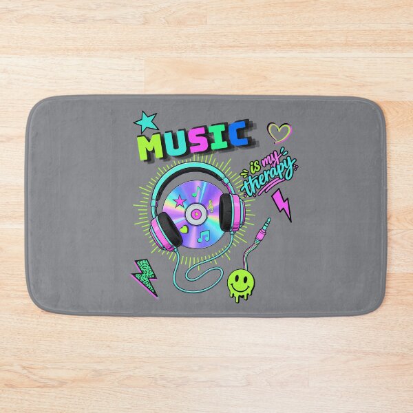 Item preview, Music Is My Therapy – Retro CD Headphones designed and sold by Aimetoi.