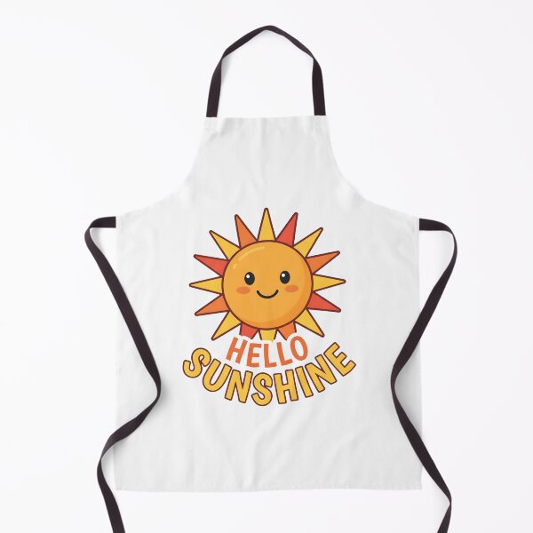 Item preview, Cute Hello Sunshine Smiling Sun Retro Summer Vibe. designed and sold by MyHappyArtShop.