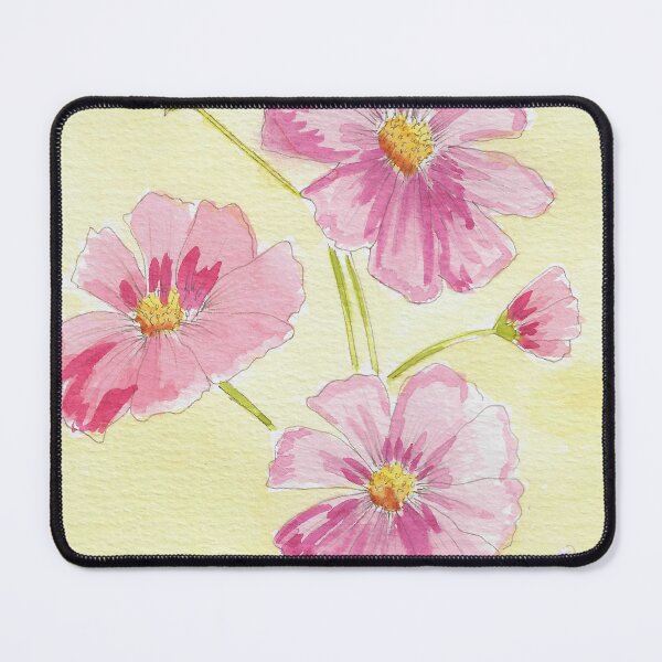 Item preview, Hand Drawn Cosmos Flowers designed and sold by MyCuriousMagpie.