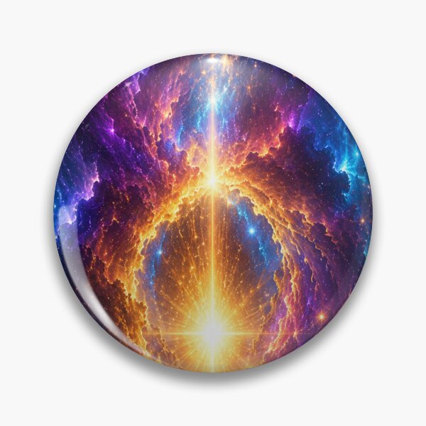 Item preview, Celestial Firestorm — Radiant Cosmic Nebula Burst | Vibrant Galaxy Space Art designed and sold by OandSDesigns23.