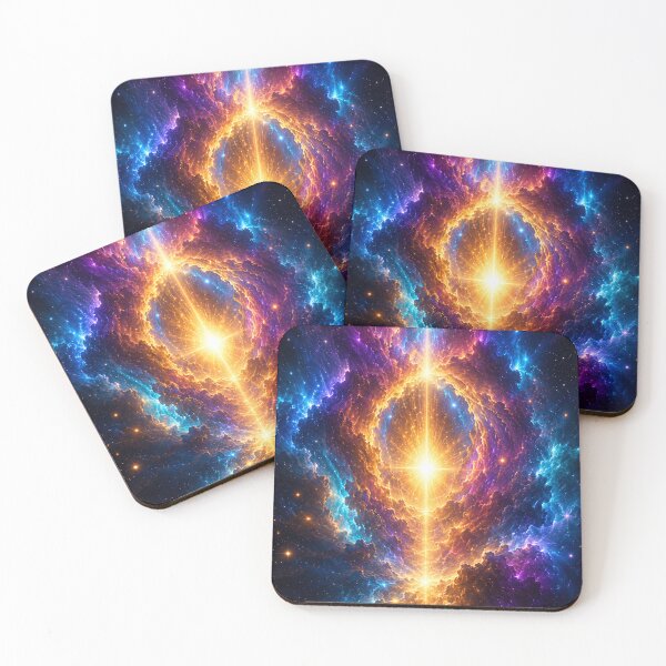 Item preview, Celestial Firestorm — Radiant Cosmic Nebula Burst | Vibrant Galaxy Space Art designed and sold by OandSDesigns23.