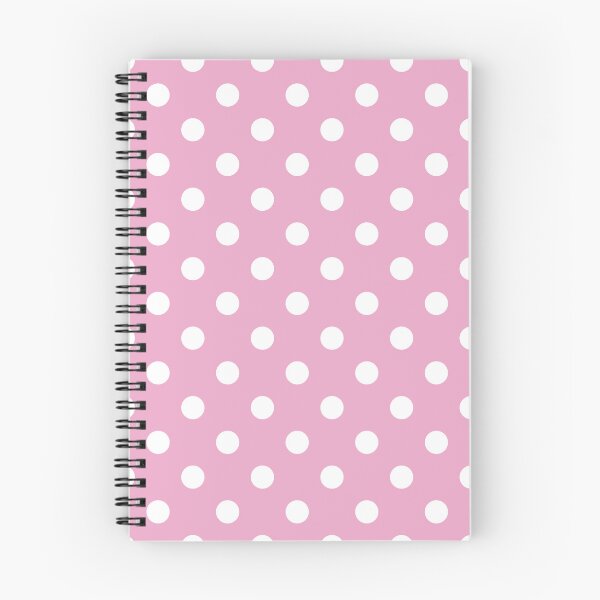 Item preview, White Polka Dots on Pink designed and sold by Pinkdeer Designs.
