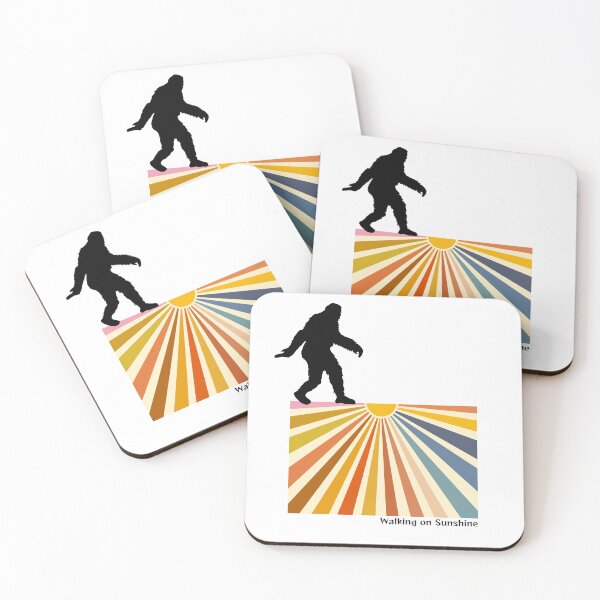 Item preview, Bigfoot Walking on Sunshine designed and sold by SunandShade.