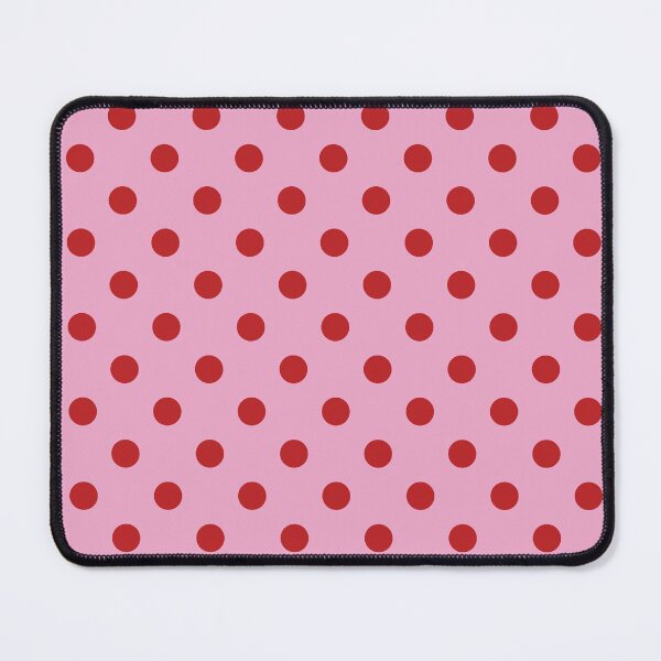 Item preview, Red Polka Dots on Pink designed and sold by Pinkdeer Designs.
