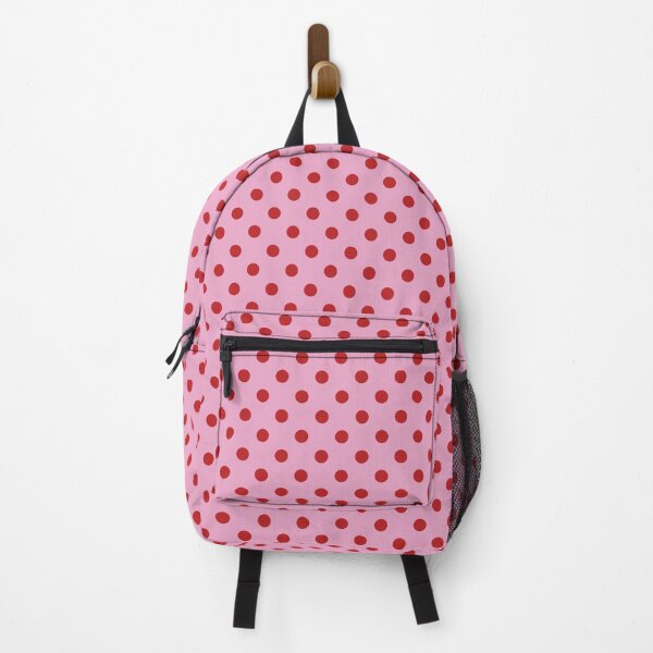 Item preview, Red Polka Dots on Pink designed and sold by Pinkdeer Designs.