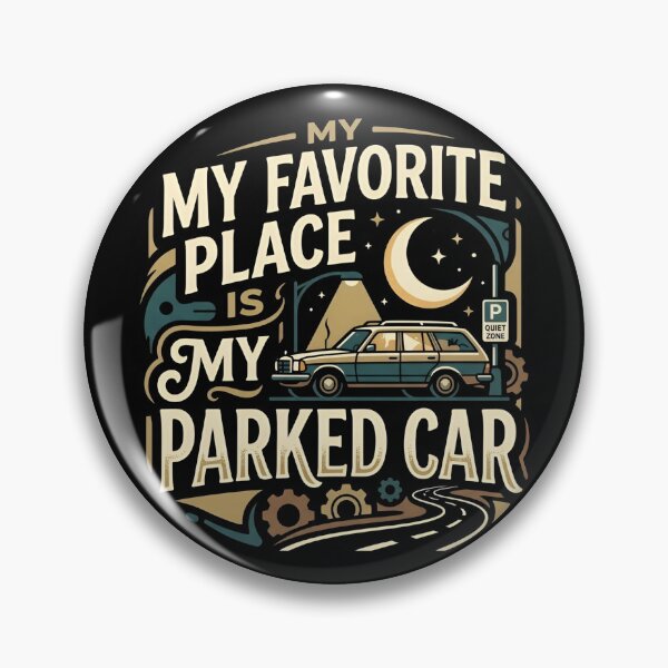 Item preview, My Favorite Place Is My Parked Car Quiet Time designed and sold by DuckOddity.