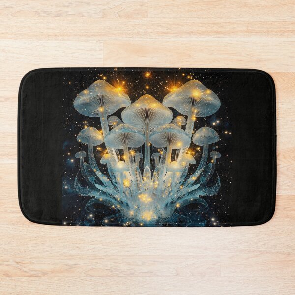 Item preview, 3d Render Of Crystal Mushroom Forest, Cool designed and sold by Checho30.