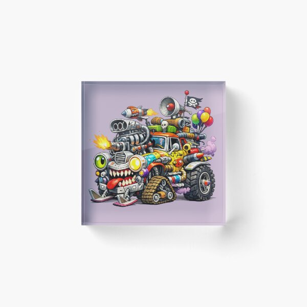 Item preview, Crazy comic car designed and sold by jumapa.