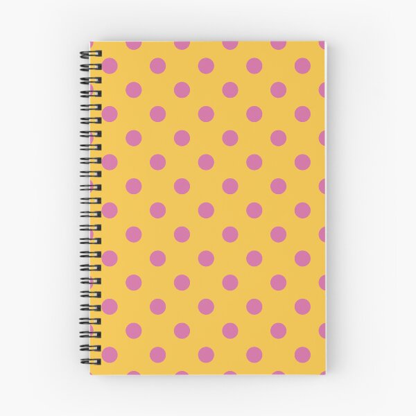 Item preview, Pink Polka Dots on Yellow designed and sold by Pinkdeer Designs.