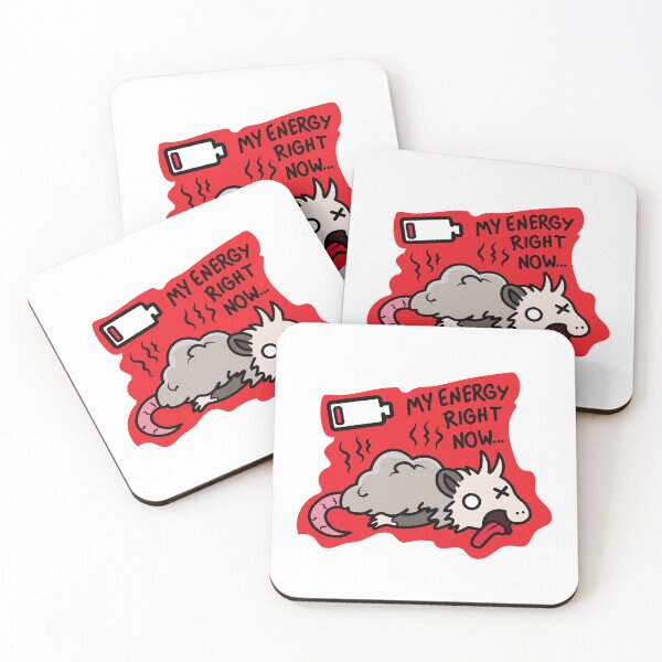 Item preview, Funny Tired Opossum designed and sold by benyrhmt.