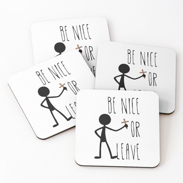 Item preview, Be Nice Or Leave designed and sold by GODLY WHSPR.
