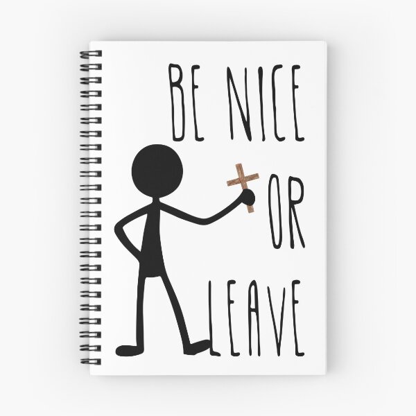 Item preview, Be Nice Or Leave designed and sold by GODLY WHSPR.