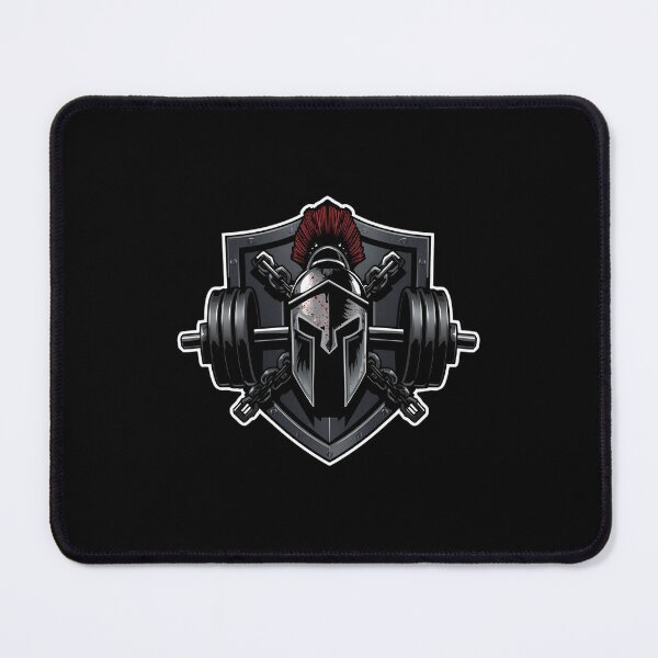 Item preview, Spartan Warrior Helmet Tactical Gym Shield designed and sold by CUTE_CAT ⭐⭐⭐⭐⭐.